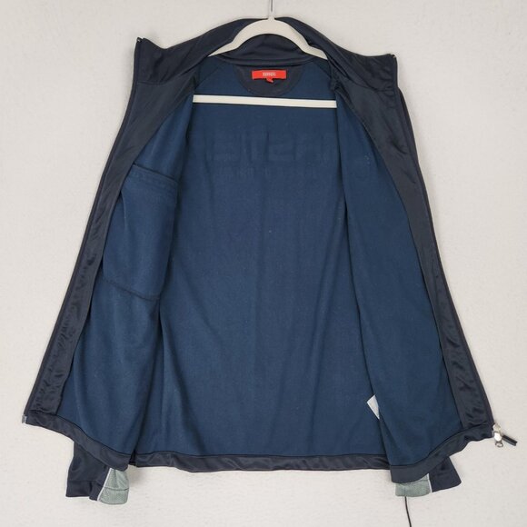 Ferrari Jacket Mens XL Navy Blue Full Zip Master Circle Of Fans Athletic Track - Picture 7 of 14